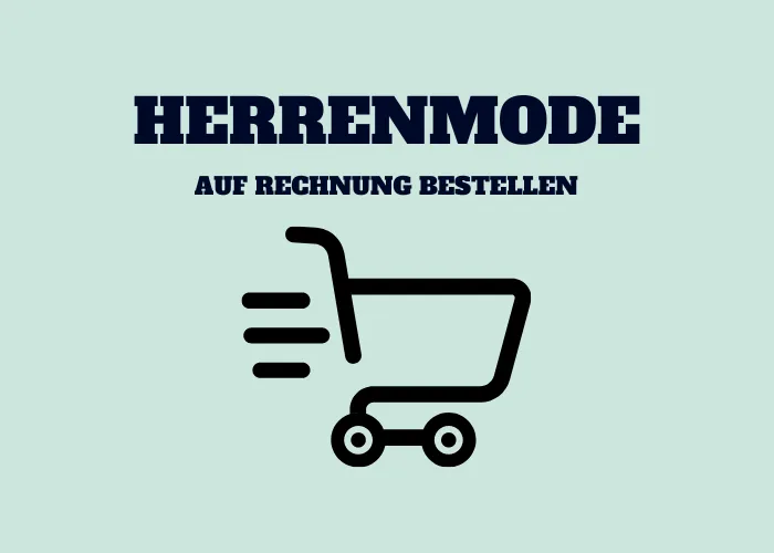 Herrenmode auf Rechnung bestellen